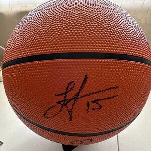NIKOLA JOKIC SIGNED SPALDING AUTOGRAPHED BASKETBALL W/COA - DENVER NUGGETS - 817